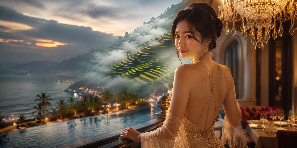 Bãi biển yên bình với ánh nắng vàng ấm áp tượng trưng cho sự an toàn và minh bạch